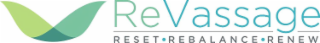 REVASSAGE RESET · REBALANCE · RENEW logo