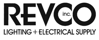 REVCO INC. LIGHTING + ELECTRICAL SUPPLY logo