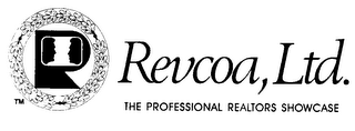 REVCOA, LTD.  THE PROFESSIONAL REALTORS SHOWCASE logo
