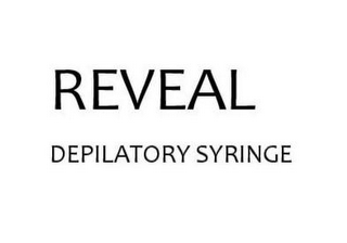 REVEAL DEPILATORY SYRINGE logo