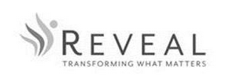 REVEAL TRANSFORMING WHAT MATTERS logo
