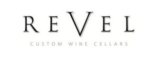 REVEL CUSTOM WINE CELLARS logo