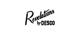 REVELATIONS BY DESCO logo