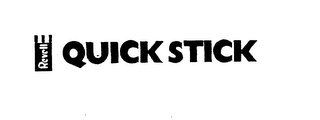 REVELL QUICK STICK logo