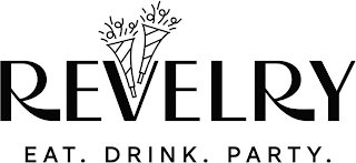 REVELRY EAT. DRINK. PARTY. logo