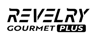 REVELRY GOURMET PLUS logo