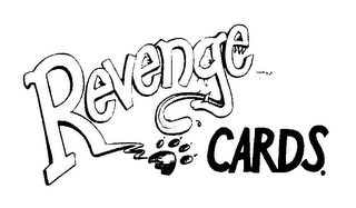 REVENGE CARDS. logo