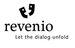 REVENIO LET THE DIALOG UNFOLD logo