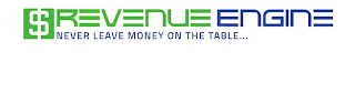 REVENUE ENGINE NEVER LEAVE MONEY ON THE TABLE logo