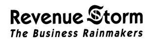 REVENUE STORM THE BUSINESS RAINMAKERS logo
