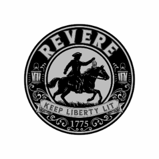 REVERE KEEP LIBERTY LIT 1775 logo