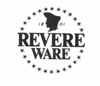 REVERE WARE 1801 logo