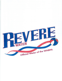 REVERE WATER OFFICIAL WATER OF THE WNBPA logo