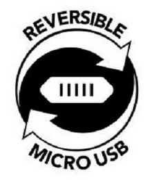 REVERSIBLE MICRO USB logo