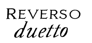 REVERSO DUETTO logo
