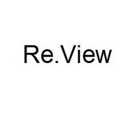 RE.VIEW logo