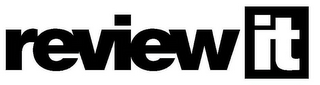 REVIEW IT logo