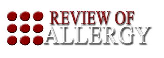 REVIEW OF ALLERGY logo
