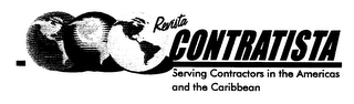 REVISTA CONTRATISTA SERVING CONTRACTORS IN THE AMERICAS AND THE CARIBBEAN logo