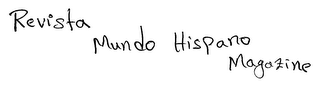 REVISTA MUNDO HISPANO MAGAZINE logo