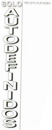 REVISTA PLEYADES SOLO AUTODEFINIDOS logo