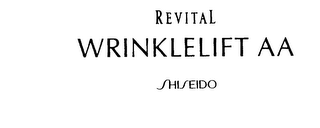 REVITAL WRINKLELIFT AA SHISEIDO logo