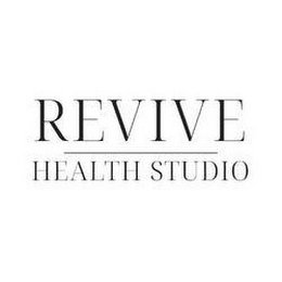 REVIVE HEALTH STUDIO logo