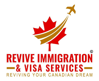 REVIVE IMMIGRATION & VISA SERVICES REVIVING YOUR CANADIAN DREAM logo