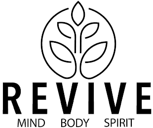 REVIVE MIND BODY SPIRIT logo
