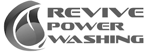 REVIVE POWER WASHING logo