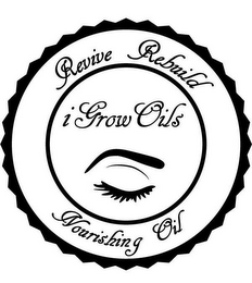 REVIVE REBUILD IGROW OILS NOURISHING OIL logo