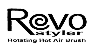 REVO STYLER ROTATING HOT AIR BRUSH logo