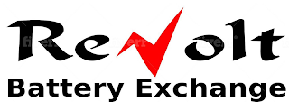 REVOLT BATTERY EXCHANGE logo