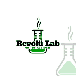 REVOLU LAB NOT BY ACCIDENT logo