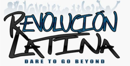 REVOLUCIÓN LATINA DARE TO GO BEYOND logo