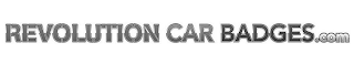REVOLUTION CAR BADGES.COM logo
