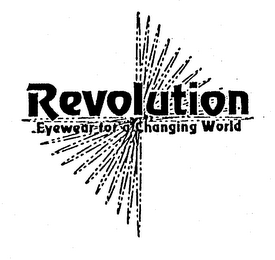 REVOLUTION EYEWEAR FOR A CHANGING WORLD logo