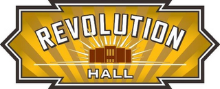 REVOLUTION HALL logo