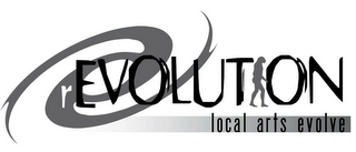 REVOLUTION LOCAL ARTS EVOLVE logo