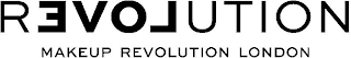 REVOLUTION MAKEUP REVOLUTION LONDON logo