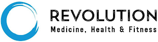 REVOLUTION MEDICINE, HEALTH & FITNESS logo
