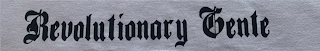 REVOLUTIONARY GENTE logo