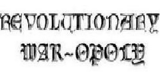 REVOLUTIONARY WAR~OPOLY logo