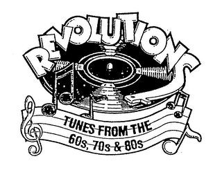 REVOLUTIONS TUNES FROM THE 60S, 70S & 80S logo