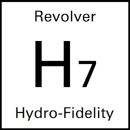 REVOLVER H7 HYDRO-FIDELITY logo