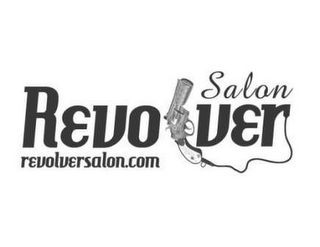 REVOLVER SALON REVOLVERSALON.COM logo