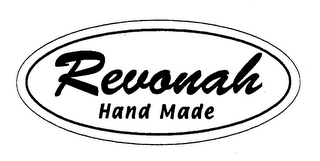 REVONAH HAND MADE logo