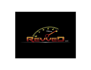 REVVED, LLC 0 1 2 3 4 5 X/1000 MIN logo