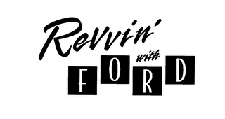 REVVIN' WITH FORD logo