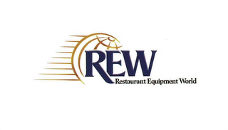 REW RESTAURANT EQUIPMENT WORLD logo